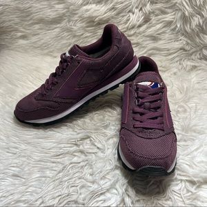 Brooks Heritage Chariot Athletic Sneakers Purple Eggplant Women's Size 8
